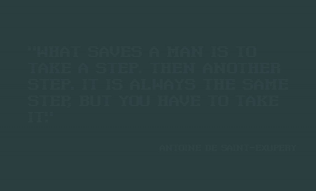 what saves a man is to