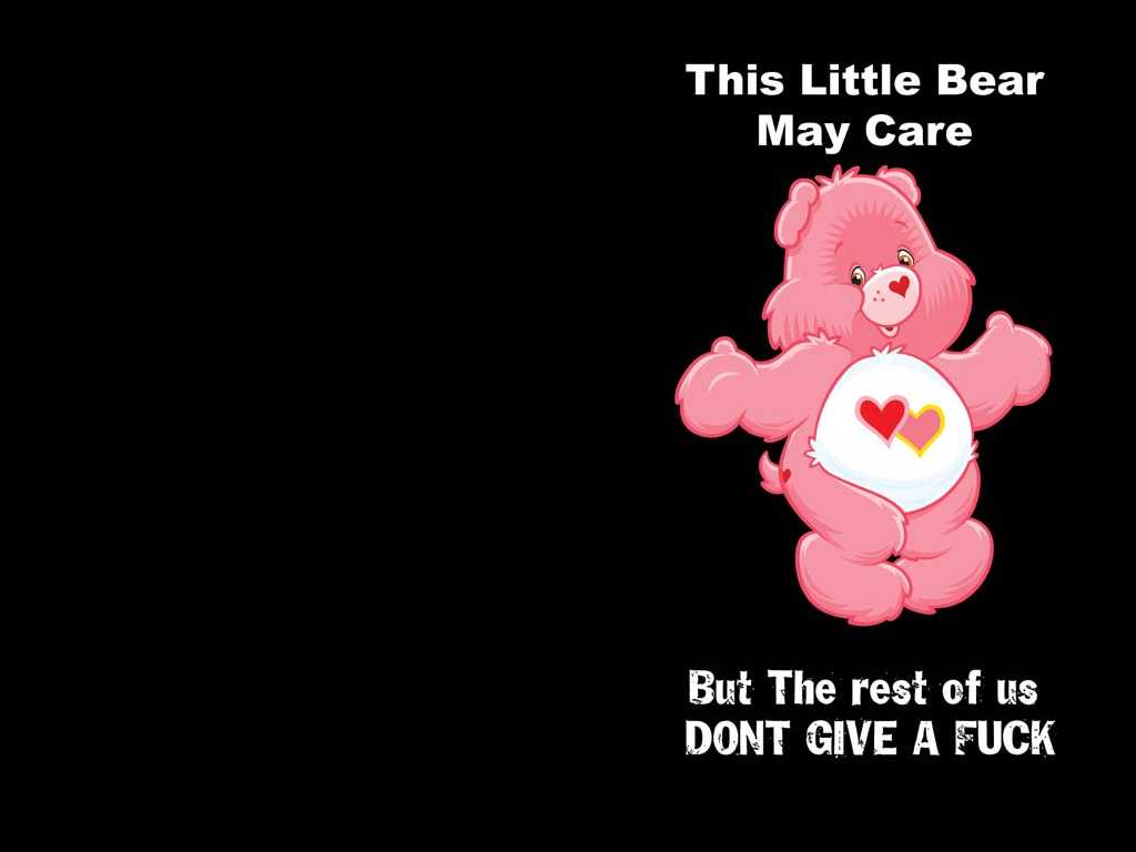 This Little Bear May Care But the rest of us dont Give a
