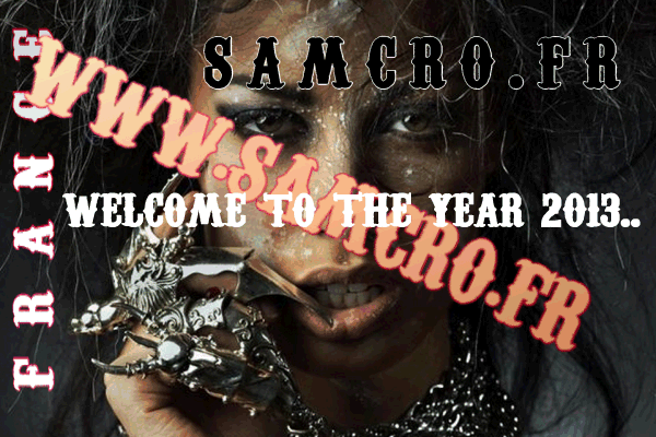 Welcome 2013 samcro.fr france www.samcro.fr